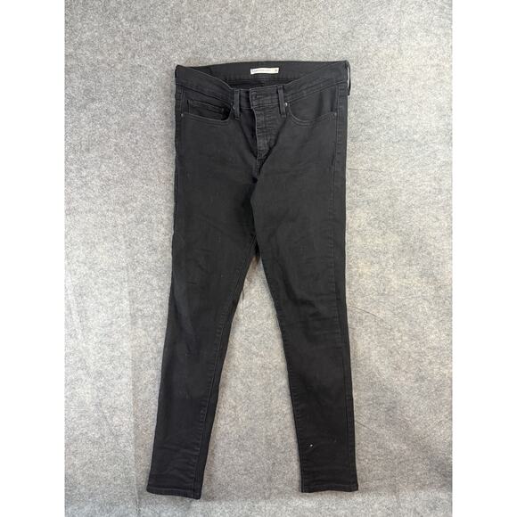 Levi's 311 Pants Women's 30x30 Black Shaping Skinny Jeans - Picture 2 of 8